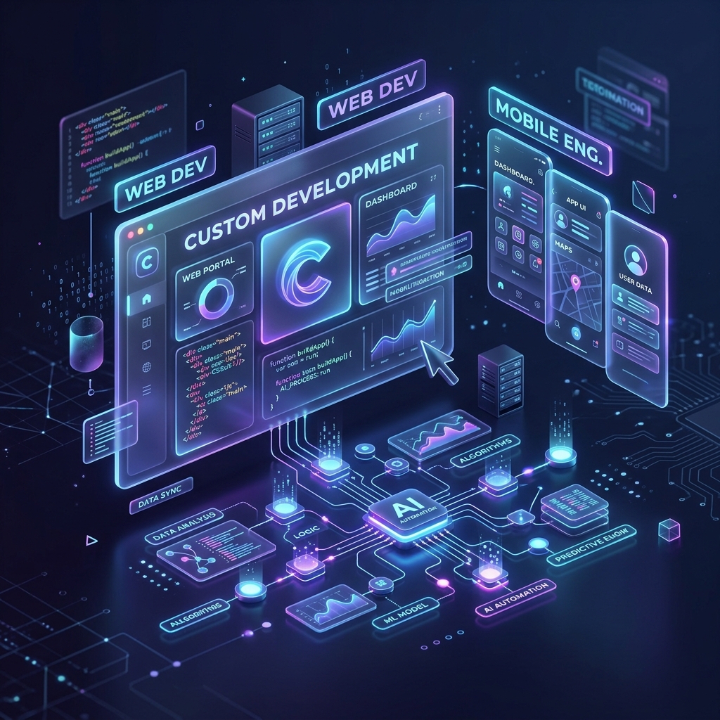 How Custom Software & AI Automation Drive Scalable Business Growth in 2026